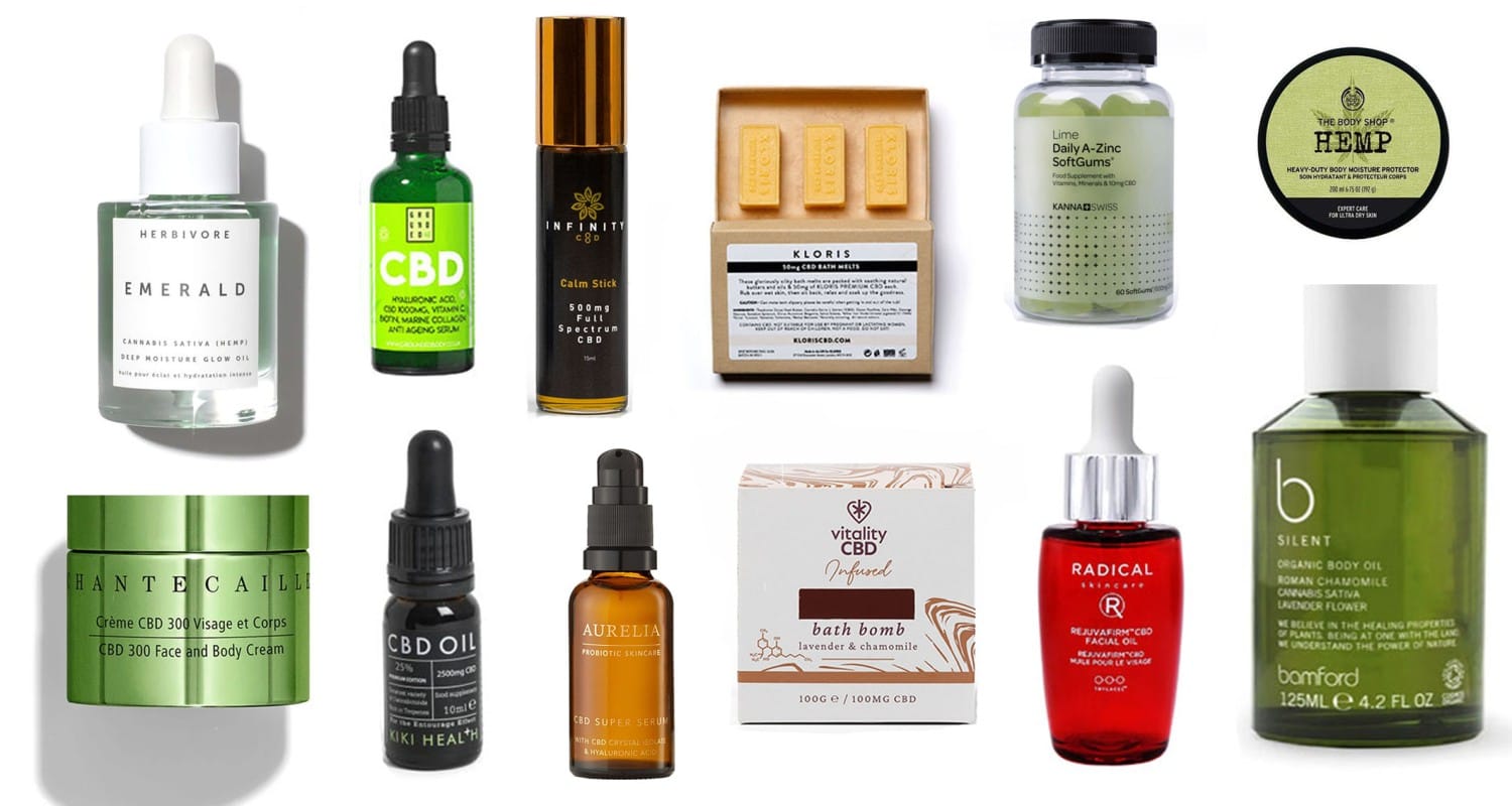cbd skincare beauty